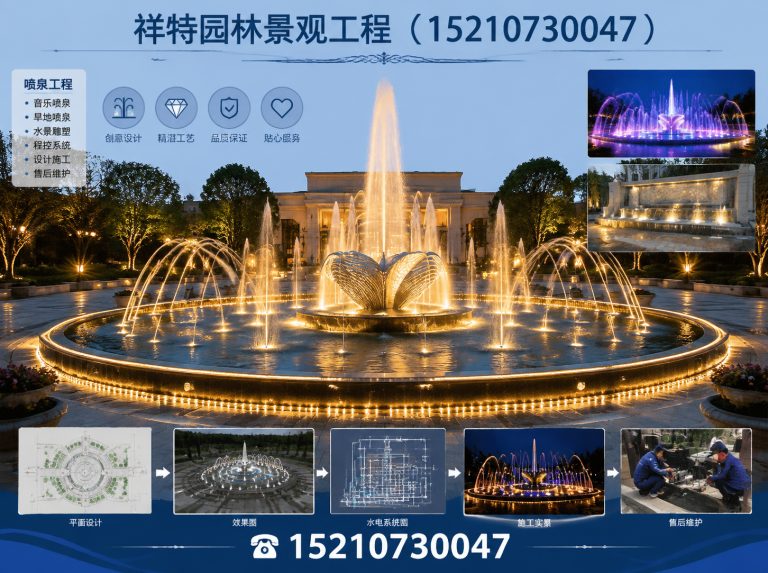 保定高新技术产业开发区祥特园林景观工程展示图